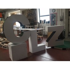Lettere in polistirolo